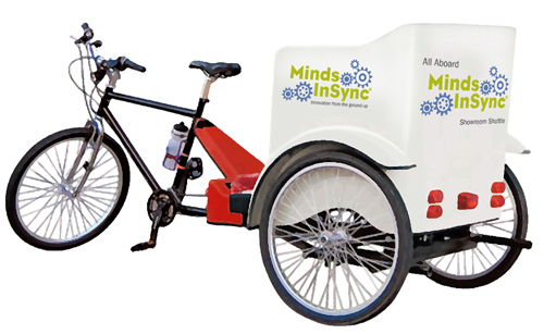 MindsInSync Pedicab